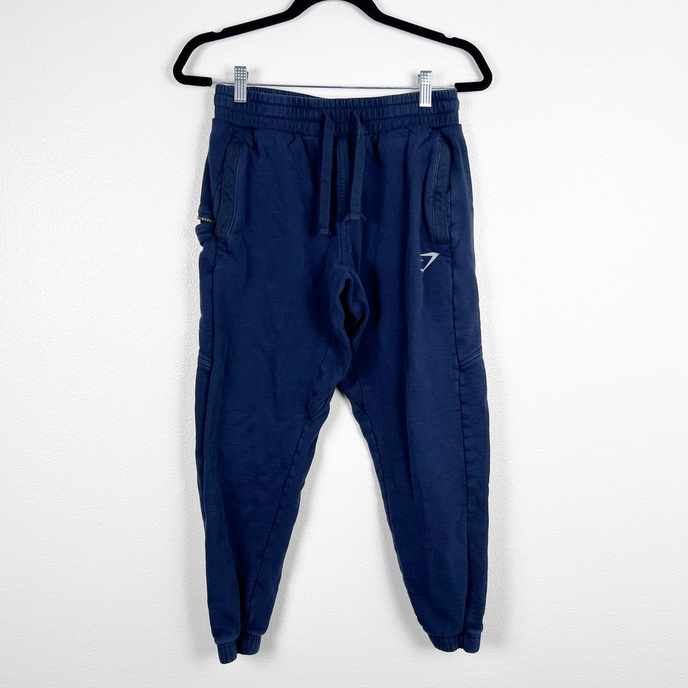 Gymshark Men's Essential Jogger Sweatpants Blue‎ Sz S